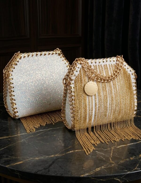 شنطة الستارة جلد كافيار