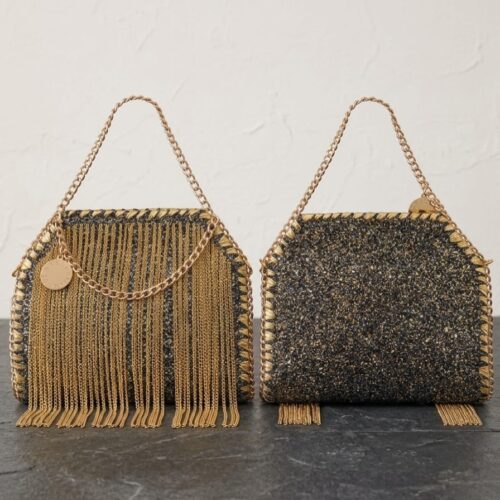 شنطة الستارة جلد كافيار