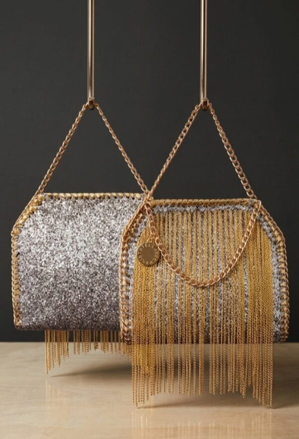 شنطة الستارة جلد كافيار